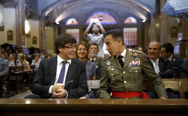 Puigdemont puede ser acusado de rebelión si declara la secesión