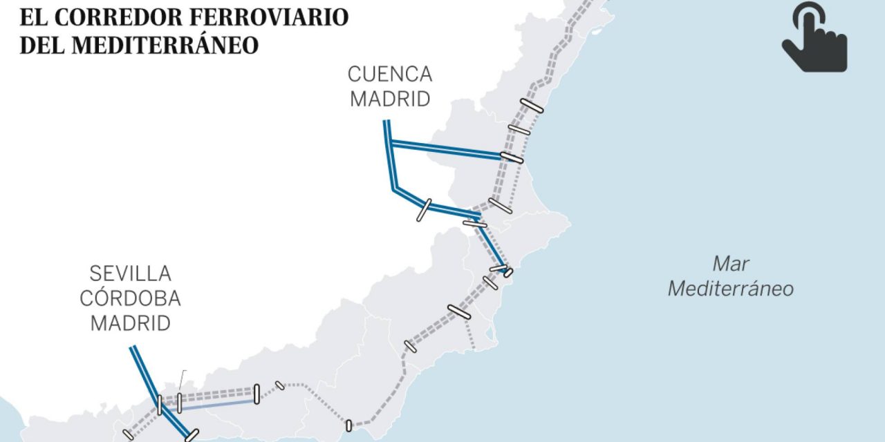 El Corredor Mediterráneo de tren busca presupuesto y calendario