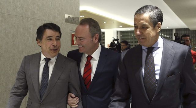 Bárcenas no se fía de Ignacio González y de Zaplana