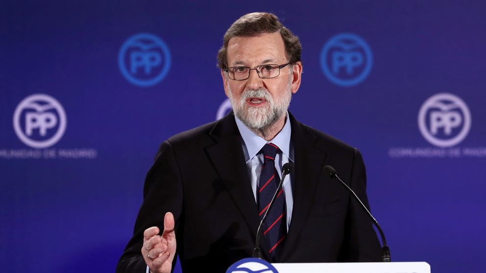 Rajoy advierte al futuro Govern: “O cumple la ley o ya sabe lo que pasa”