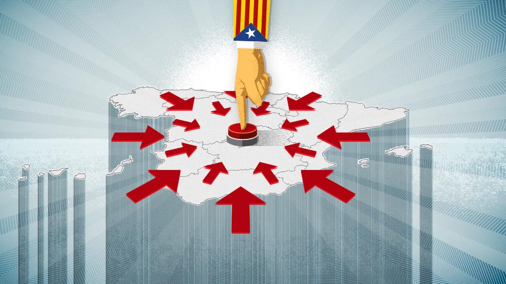 La crisis catalana dispara el apoyo a suprimir las autonomías