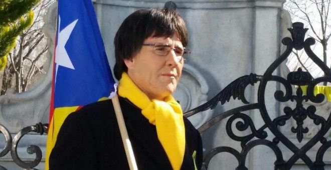 La Policía trata de detener a Joaquín Reyes disfrazado de Carles Puigdemont