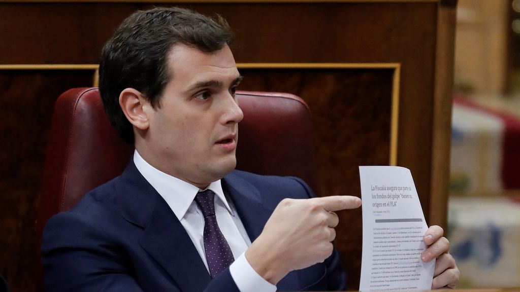 Albert Rivera sobre Rajoy: «Yo no le di un cheque en blanco»