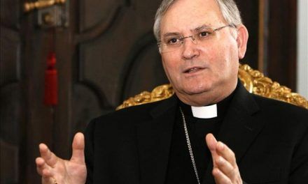 «El Obispo de Cartagena por fin se moja»