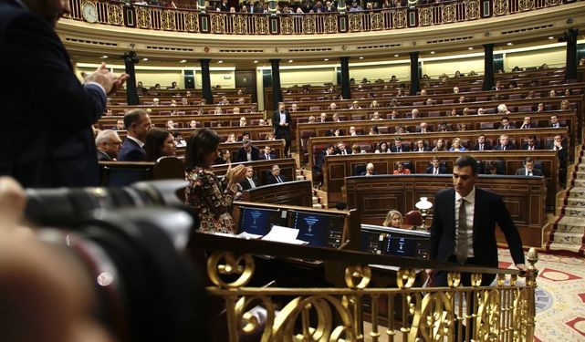 Pedro Sánchez entró en el Congreso convencido de que saldría investido presidente