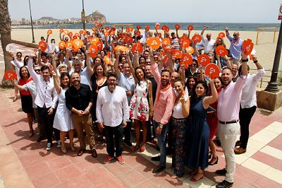 Más de 200 afiliados de Ciudadanos se citan en Águilas en una jornada de convivencia