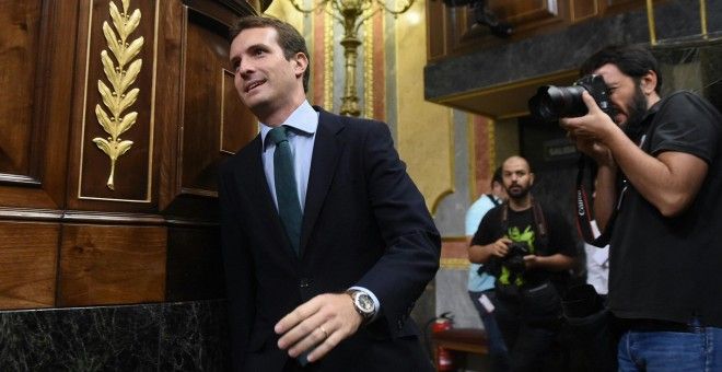 Pablo Casado se reunió al menos una vez con el excomisario Villarejo