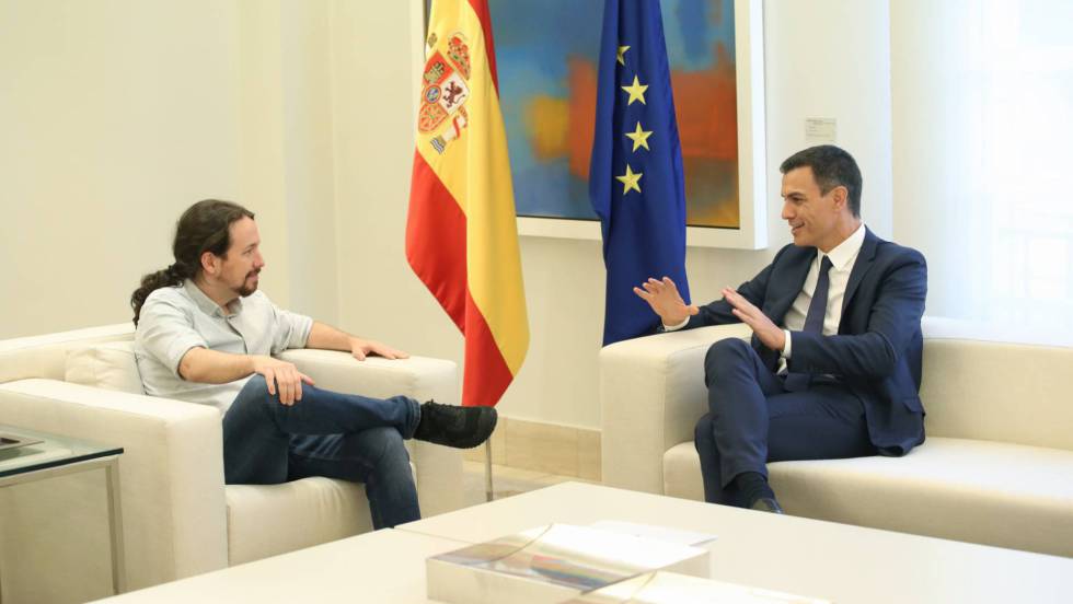 Sánchez e Iglesias acuerdan una batería de medidas para la legislatura