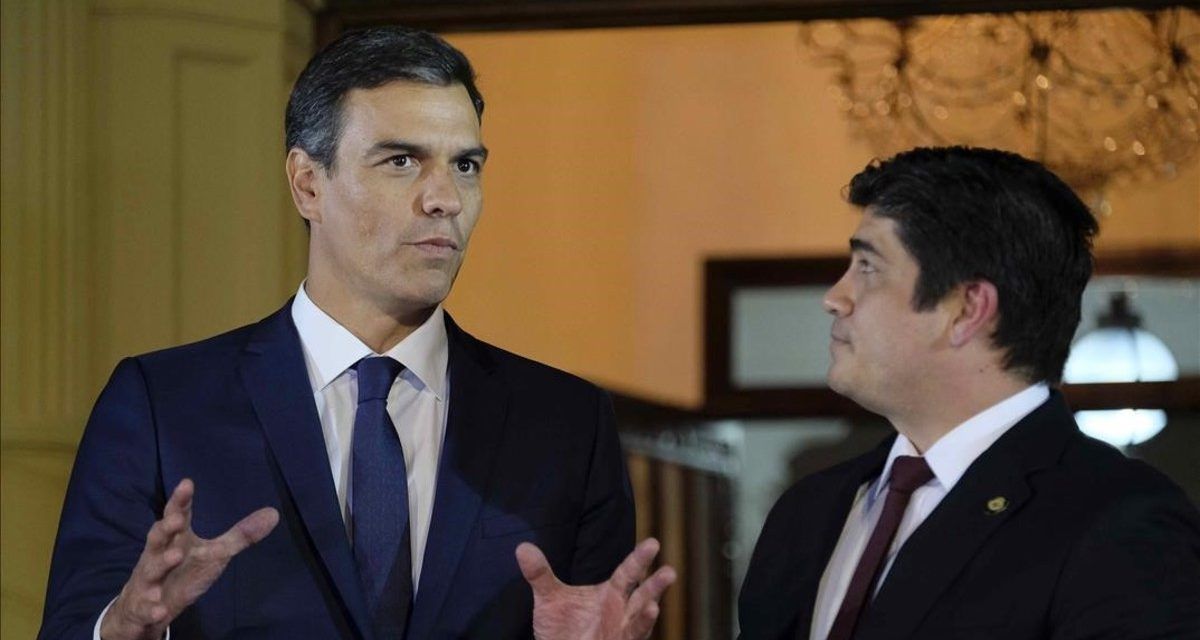 Sánchez se esfuerza en evitar la escalada y baja el tono con Torra