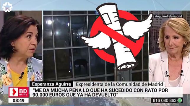 No, Rato no va a ir a la cárcel por 90.000 euros como dice Esperanza Aguirre