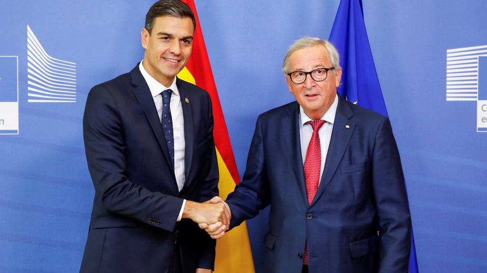 Juncker traslada a Sánchez una “impresión positiva” de los presupuestos
