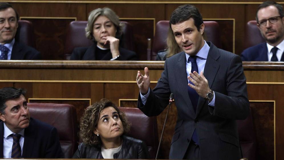 Pablo Casado se va de pesca a las ‘Big Four’… y acaba con las manos vacías