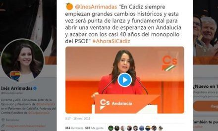 El presagio de Inés Arrimadas en Cádiz se cumplió