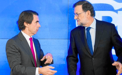 Aznar y Rajoy vetan un acto conjunto para evitar compartir escenario