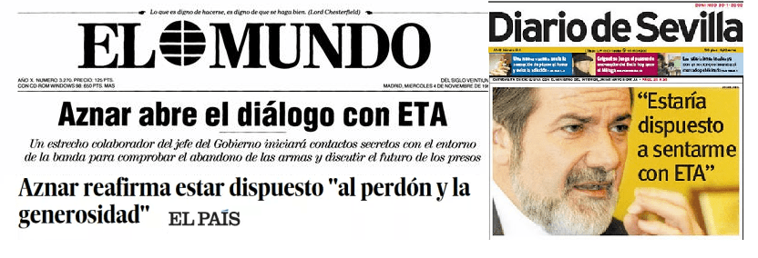 Cuando Aznar, Mayor Oreja y el PP querían ser “generosos” con ETA y cambiar la política penitenciaria
