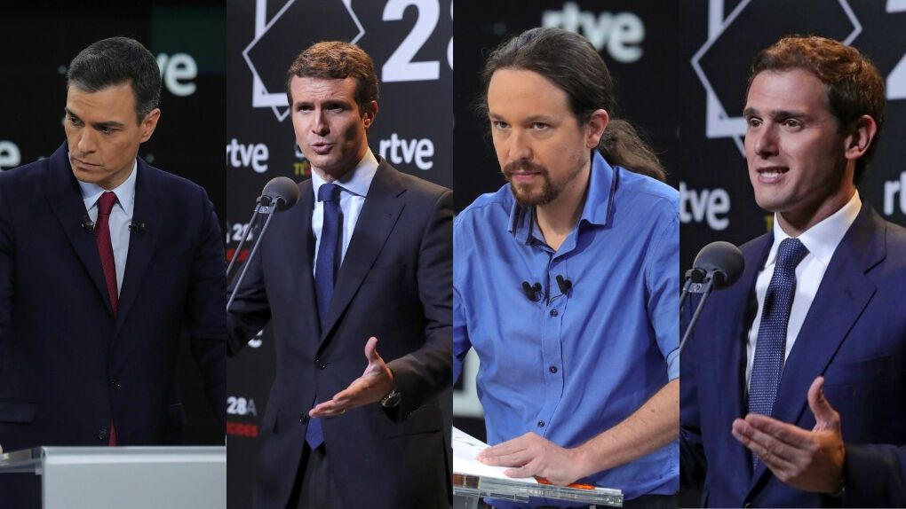 Las frases más destacadas del primer debate a cuatro