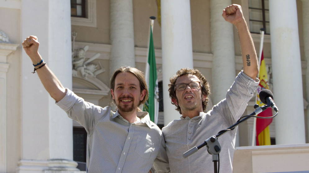 Los ‘alcaldes del cambio’ evitan a Iglesias en campaña y huyen de la marca Podemos
