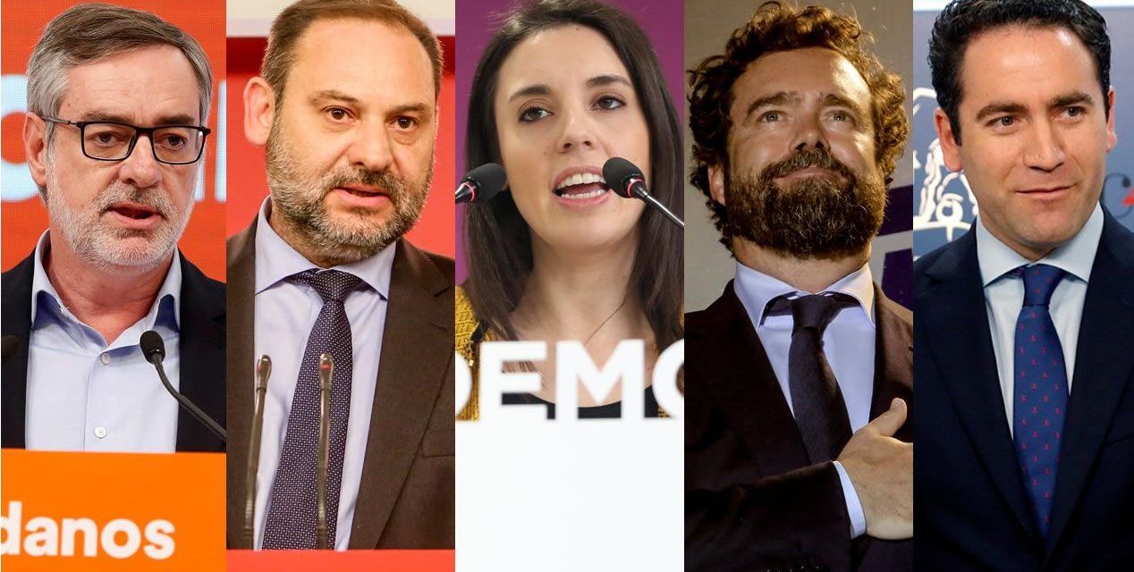 Los capitanes de los equipos negociadores en la política española
