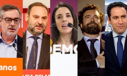 Los capitanes de los equipos negociadores en la política española