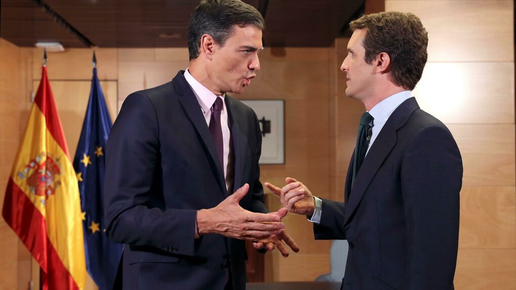 Casado propone a Sánchez un sistema electoral ‘griego’ que prime al ganador con 50 escaños