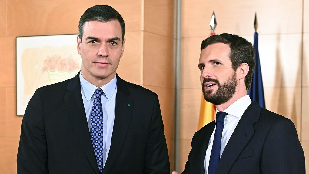 Casado reitera su ‘no’ a apoyar al gobierno que Sánchez quiere formar con Podemos: «Sería letal para España»
