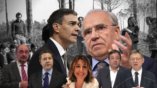 La frase de Guerra sobre el PSOE retumba en Ferraz y desenmascara a Sánchez