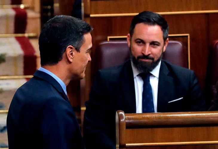 Tras el pin de Vox llega el ‘zasca’ de Sánchez