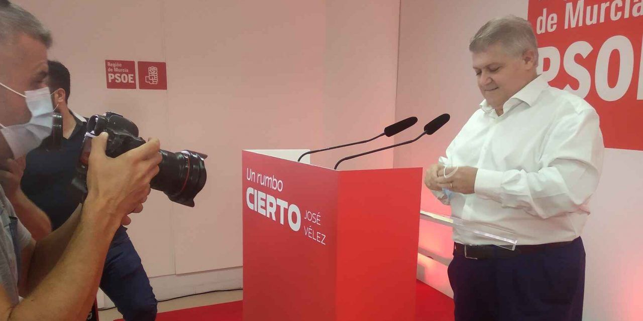 José Vélez, el amigo de Sánchez, aspira a liderar al PSOE para sacar a Murcia de «la ruina» del PP