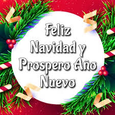 FELICES FIESTAS Y PRÓSPERO AÑO NUEVO