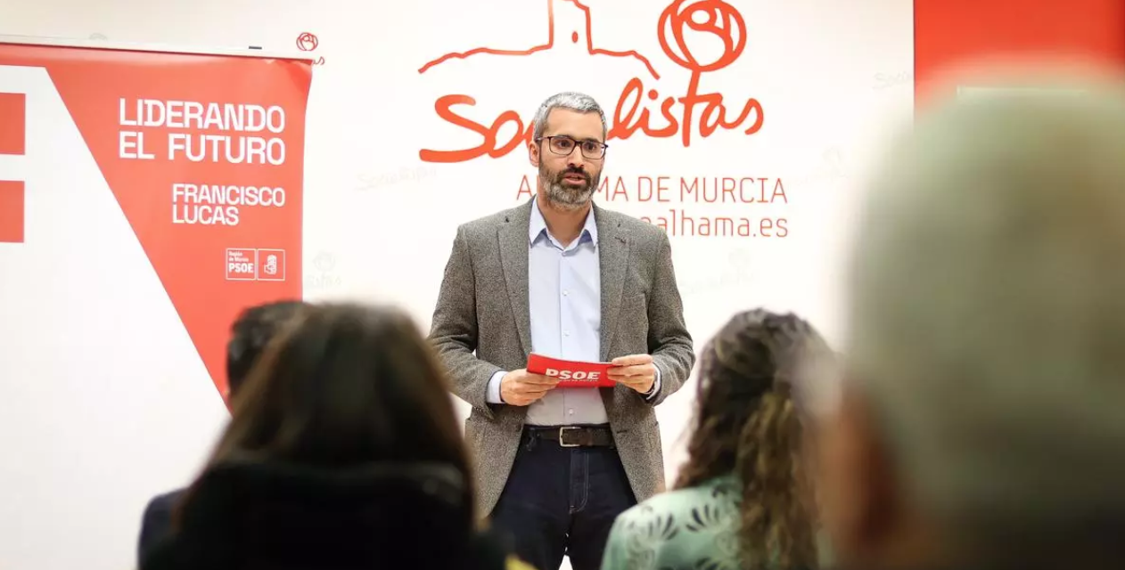 Francisco Lucas, elegido secretario general del PSOE en la Región de Murcia con el 55% de los votos